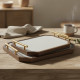 Wooden Tray Set 2 Pcs